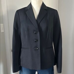 Le Suit Elegant Navy Women's Blazer